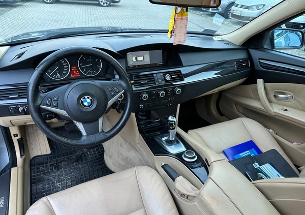 BMW Seria 5 cena 27900 przebieg: 348000, rok produkcji 2008 z Mrocza małe 781